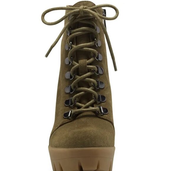 NWT! Jessica Simpson Mistah Platform Ankle Bootie in Olive Green -Multiple Sizes - Picture 5 of 8